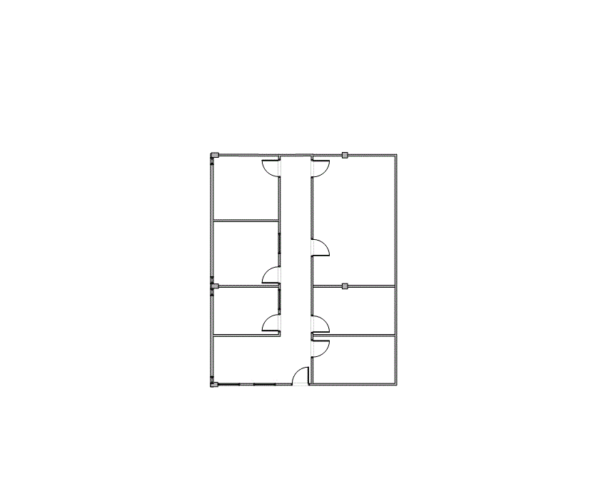 Floor plan of Flexible Office Space for Rent at 1322 Space Park Drive A258