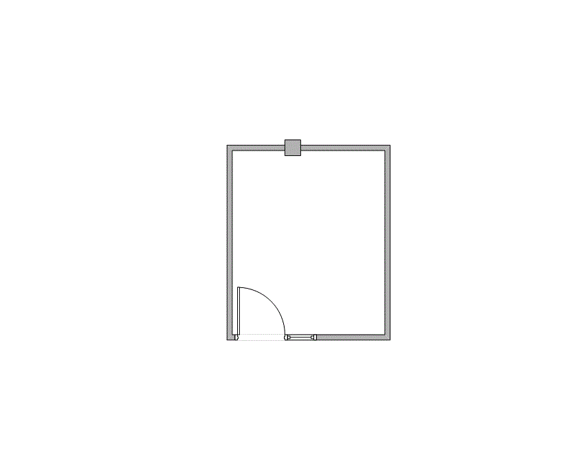 Floor plan of Flexible Office Space for Rent at 1322 Space Park Drive B145
