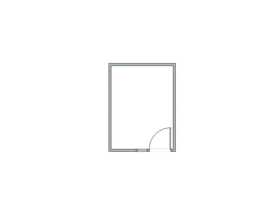 Floor plan of Flexible Office Space for Rent at 1322 Space Park Drive B146