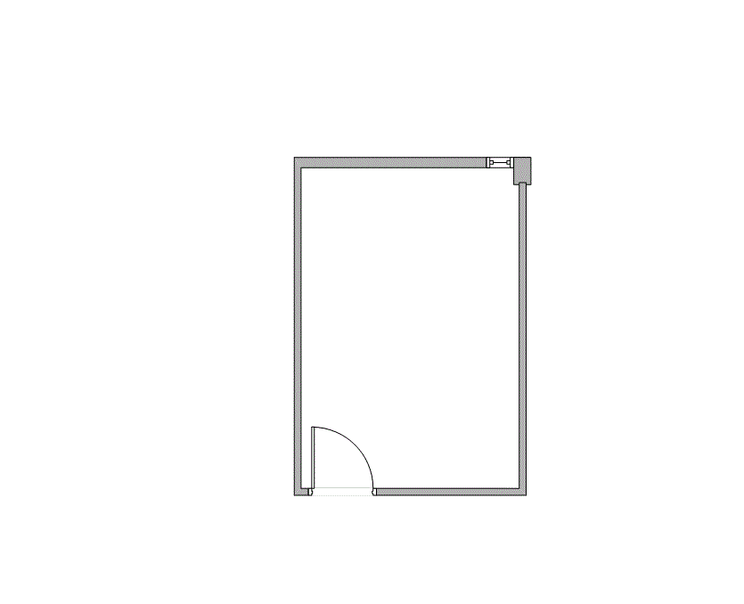 Floor plan of Flexible Office Space for Rent at 1322 Space Park Drive C105-F
