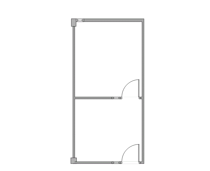 Floor plan of Flexible Office Space for Rent at 1322 Space Park Drive C118