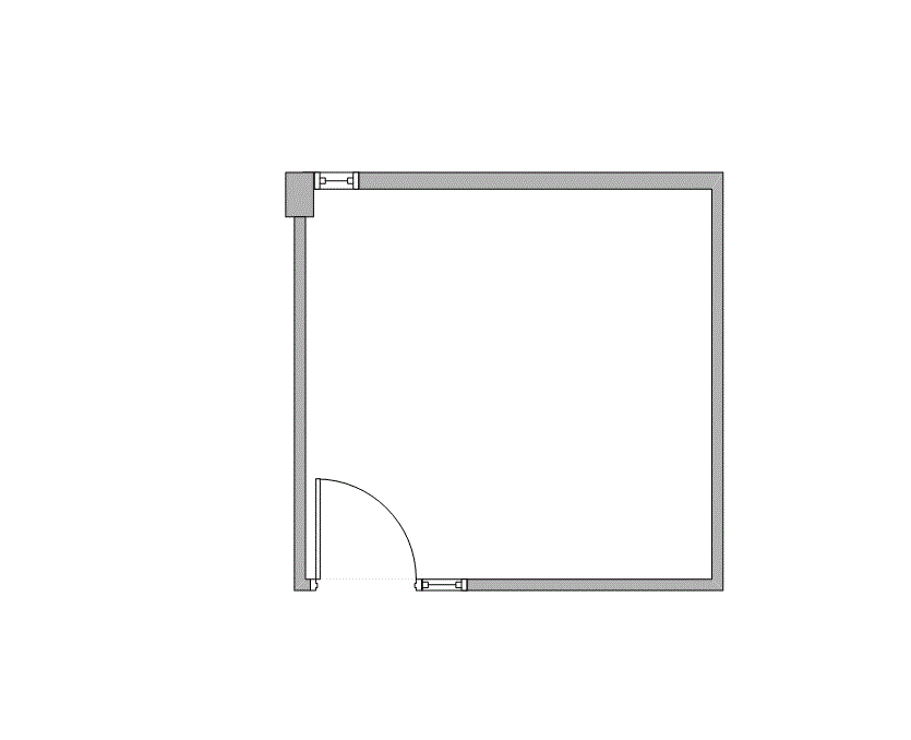Floor plan of Flexible Office Space for Rent at 1322 Space Park Drive C230