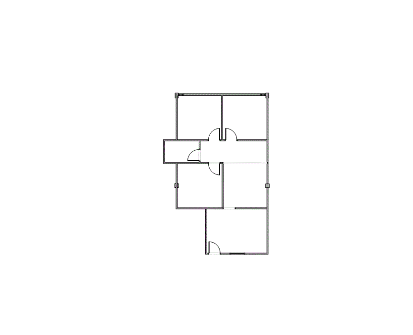 Floor plan of Flexible Office Space for Rent at 1322 Space Park Drive C244