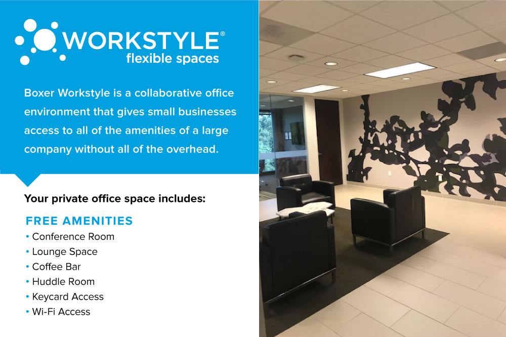 Interior images of Flexible office space at 3295 River Exchange Drive 7