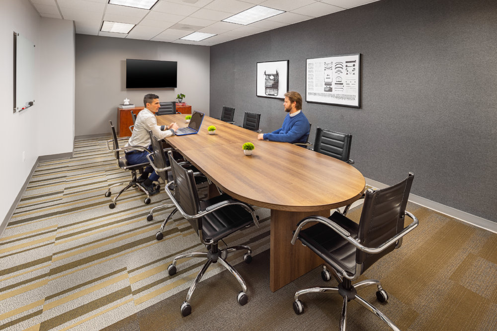 Interior images of Flexible office space at 3295 River Exchange Drive 9