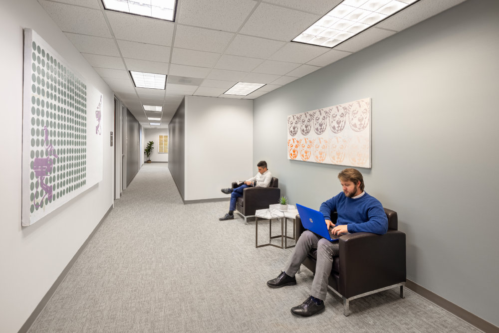 Interior images of Flexible office space at 3295 River Exchange Drive 10