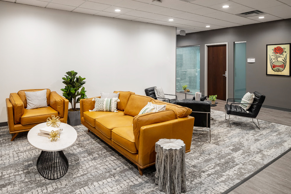 Interior images of Flexible office space at 1995 North Park Place 1
