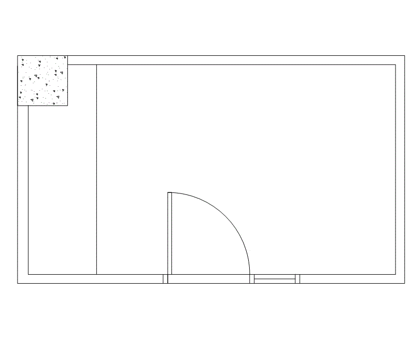 Floor plan of Flexible Office Space for Rent at 1995 North Park Place 502