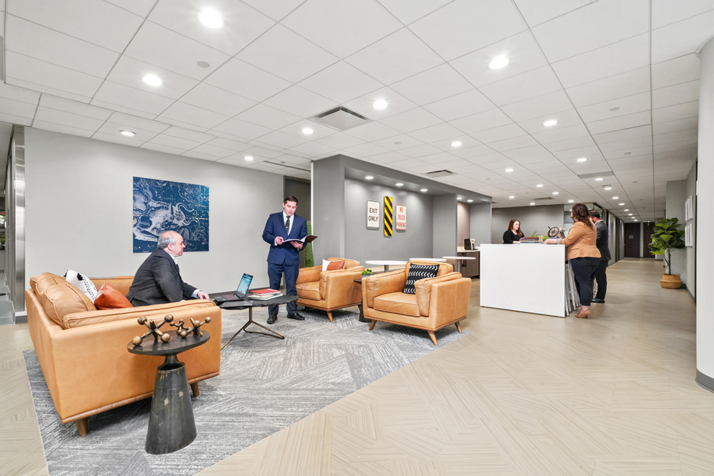 Interior images of Flexible office space at 1750 E. Golf Road 7