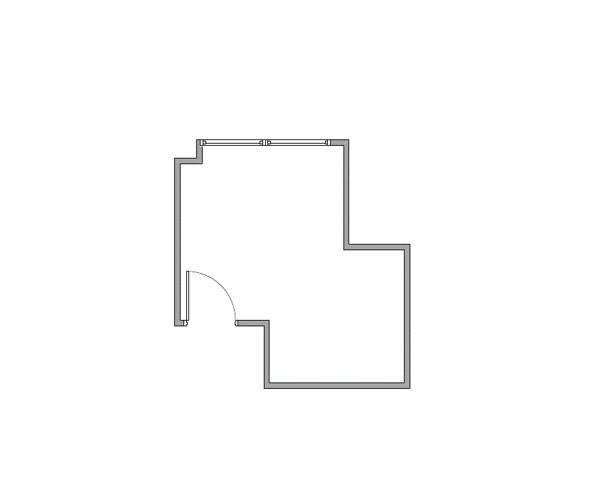 Floor plan of Flexible Office Space for Rent at 4100 Spring Valley Rd 142