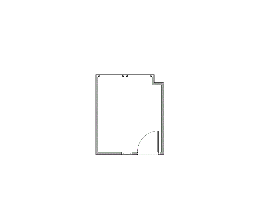 Floor plan of Flexible Office Space for Rent at 4100 Spring Valley Rd 154