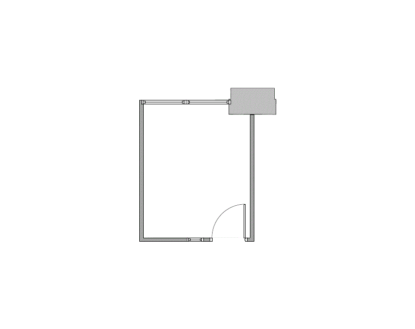 Floor plan of Flexible Office Space for Rent at 4100 Spring Valley Rd 170