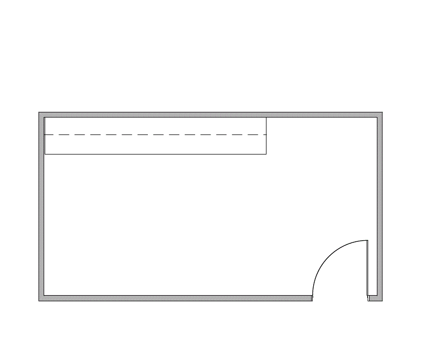Floor plan of Flexible Office Space for Rent at 4100 Spring Valley Rd 629