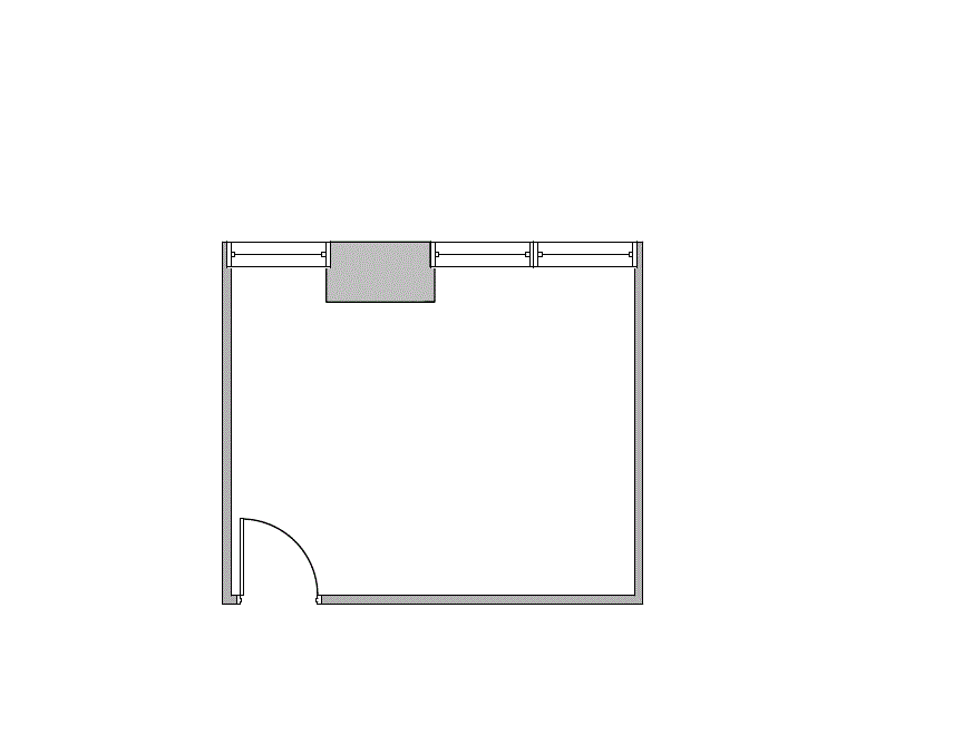 Floor plan of Flexible Office Space for Rent at 4100 Spring Valley Rd 630