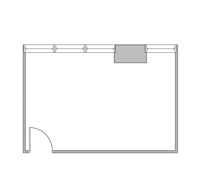 Floor plan of Flexible Office Space for Rent at 4100 Spring Valley Rd 631