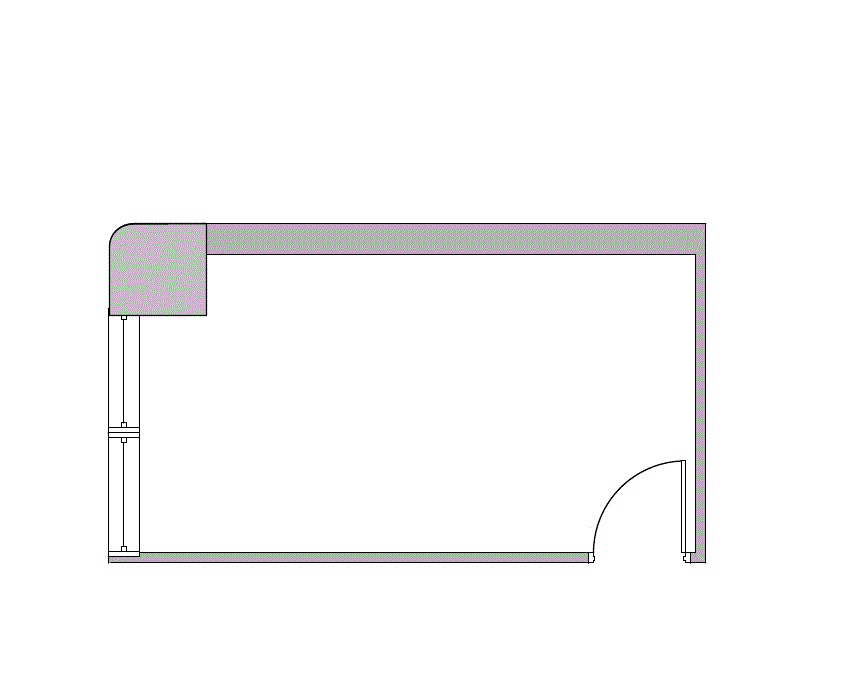 Floor plan of Flexible Office Space for Rent at 4100 Spring Valley Rd 633