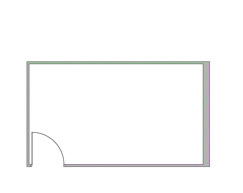 Floor plan of Flexible Office Space for Rent at 4100 Spring Valley Rd 665