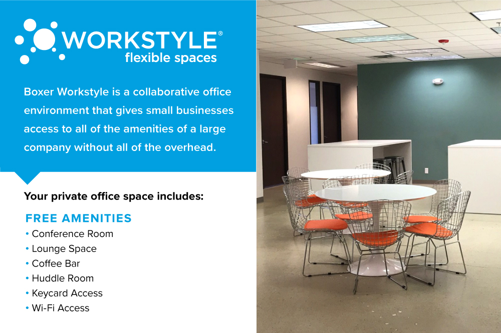 Interior images of Flexible office space at 685 Citadel Drive East 6
