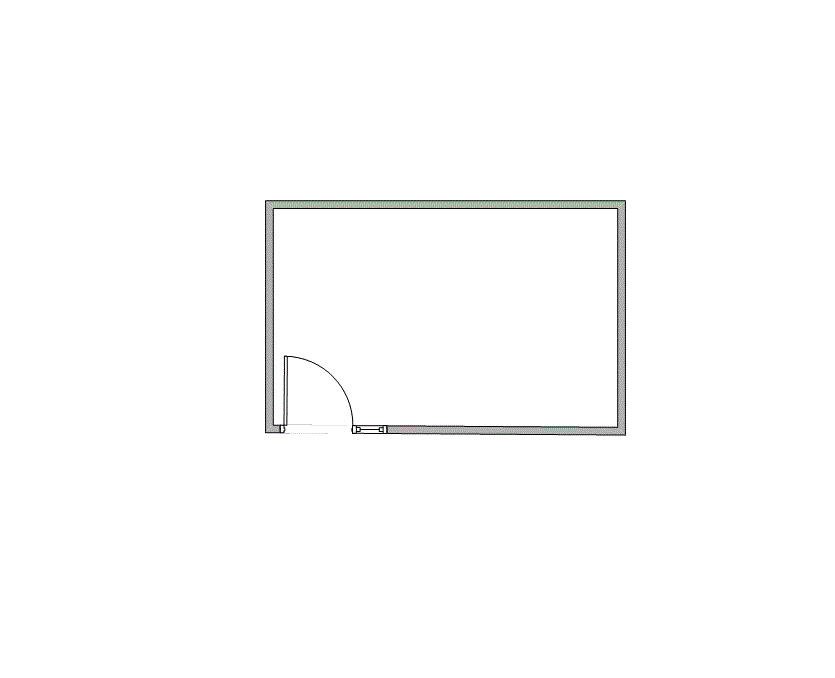 Floor plan of Flexible Office Space for Rent at 4101 Greenbriar Dr 105H