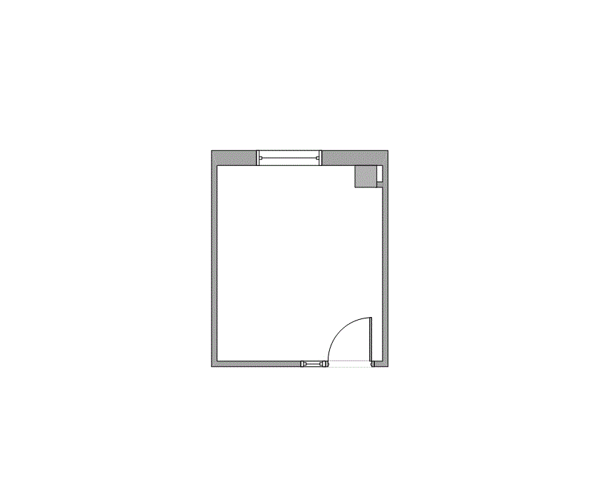 Floor plan of Flexible Office Space for Rent at 2323 South Voss Road 125D