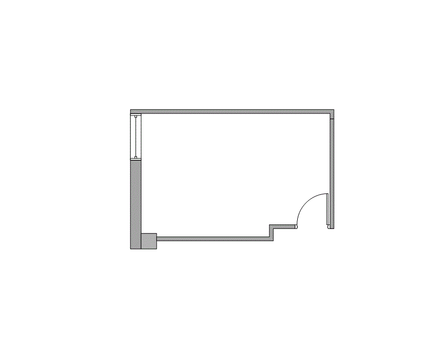 Floor plan of Flexible Office Space for Rent at 2323 South Voss Road 125H