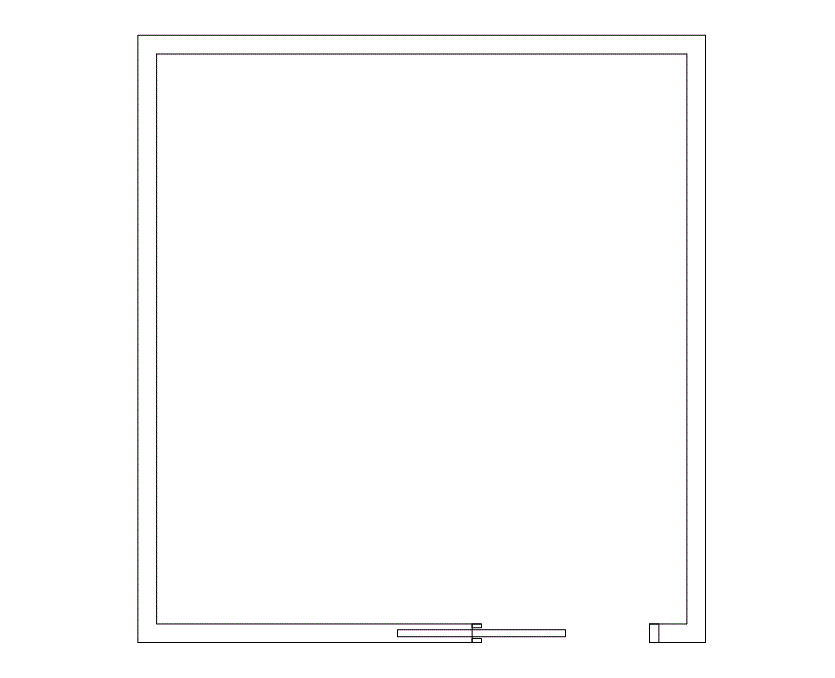 Floor plan of Flexible Office Space for Rent at 2323 South Voss Road 125K