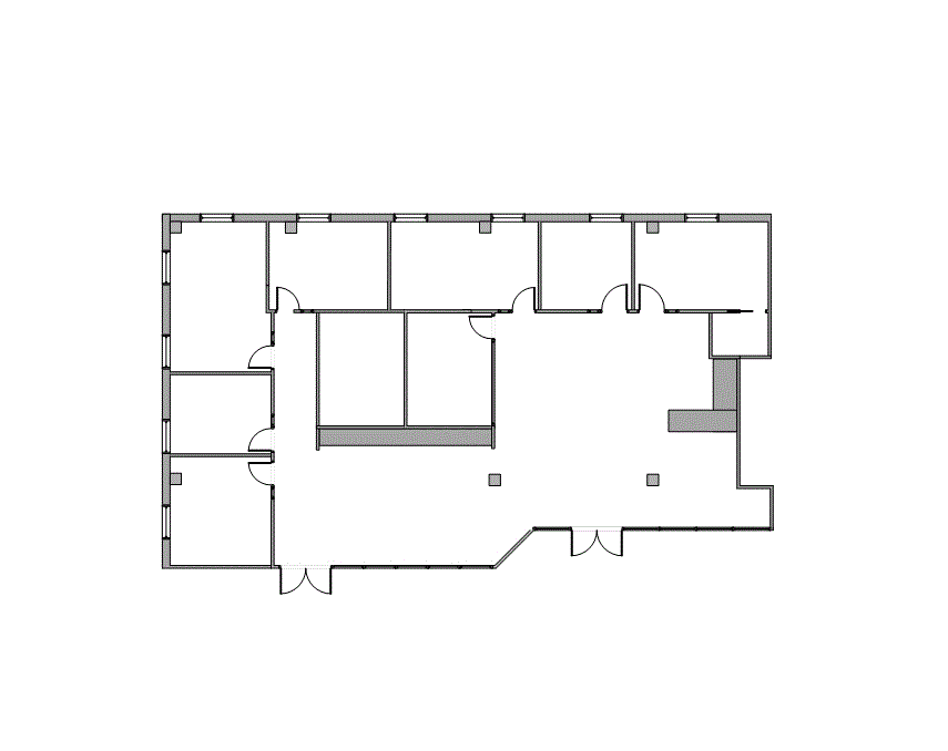 Floor plan of Flexible Office Space for Rent at 2323 South Voss Road 150.WS