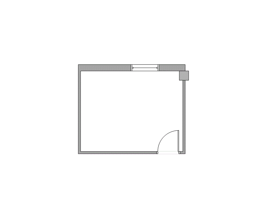 Floor plan of Flexible Office Space for Rent at 2323 South Voss Road 510-08
