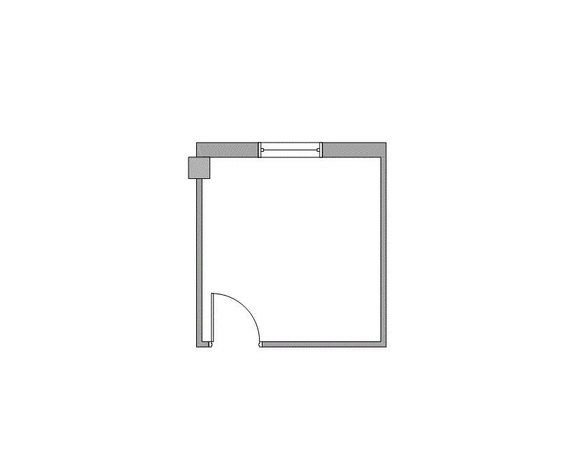 Floor plan of Flexible Office Space for Rent at 2323 South Voss Road 510-09