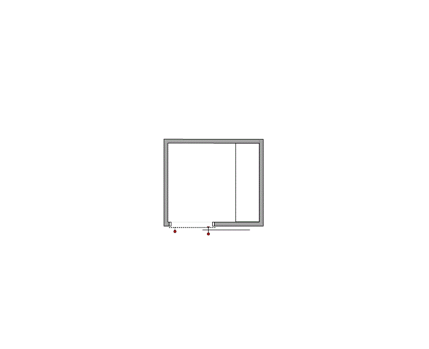 Floor plan of Flexible Office Space for Rent at 2323 South Voss Road 510-13