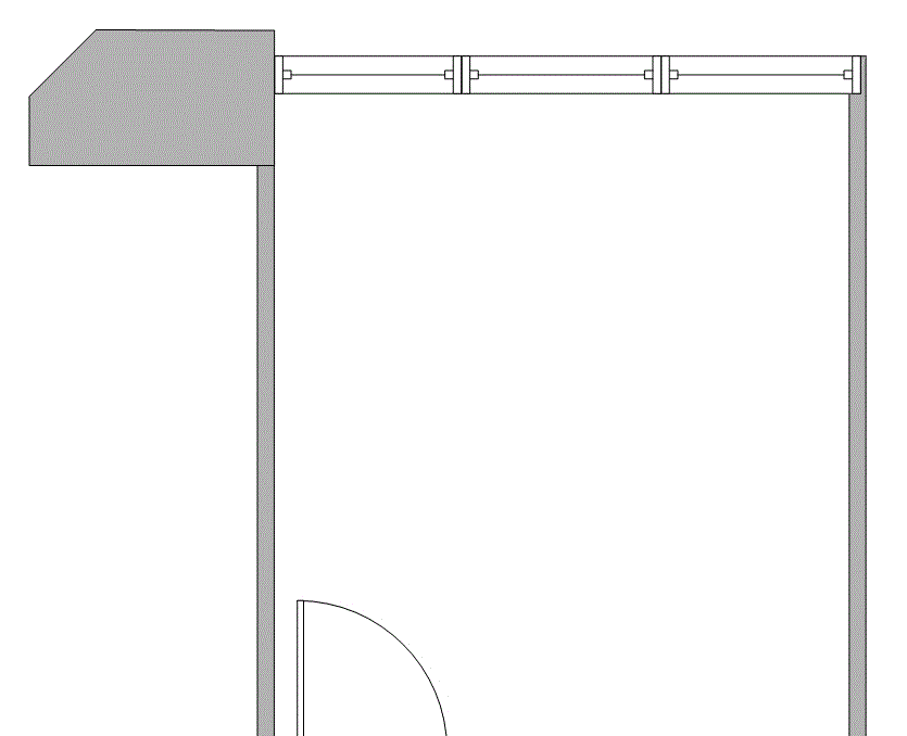 Floor plan of Flexible Office Space for Rent at 4099 McEwen 378