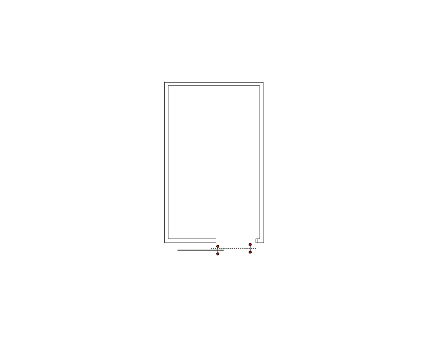 Floor plan of Flexible Office Space for Rent at 4099 McEwen 504