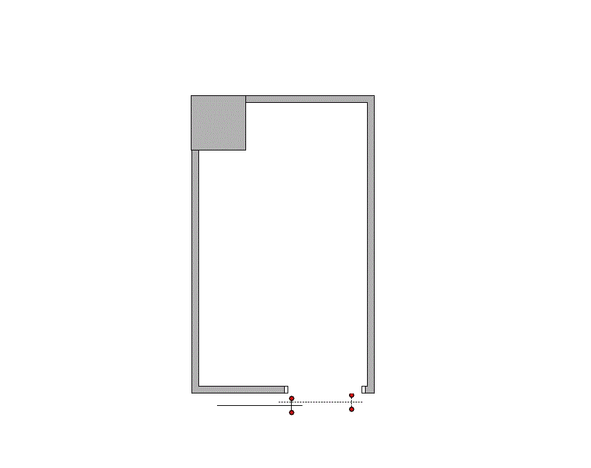 Floor plan of Flexible Office Space for Rent at 4099 McEwen 508