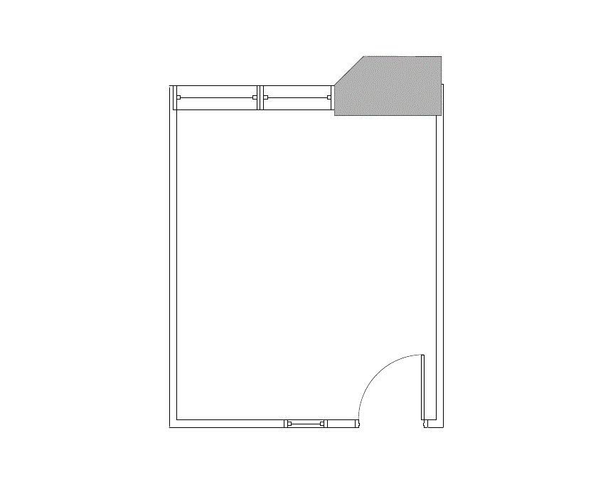 Floor plan of Flexible Office Space for Rent at 4099 McEwen 576