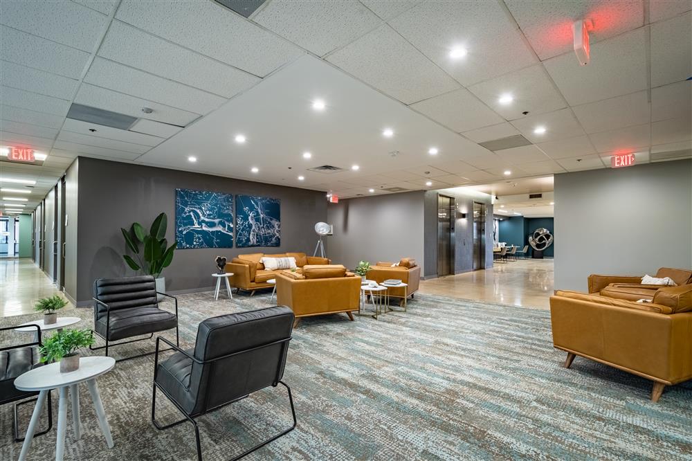 Interior images of Flexible office space at 4100 Alpha Rd 1