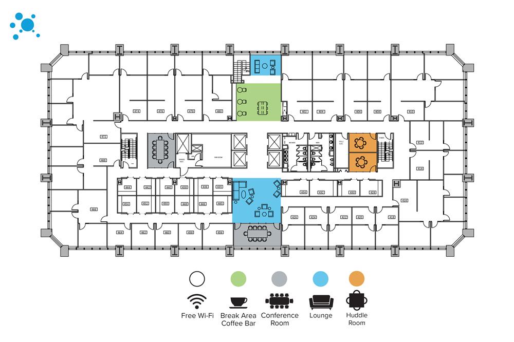 Interior images of Flexible office space at 4100 Alpha Rd 9
