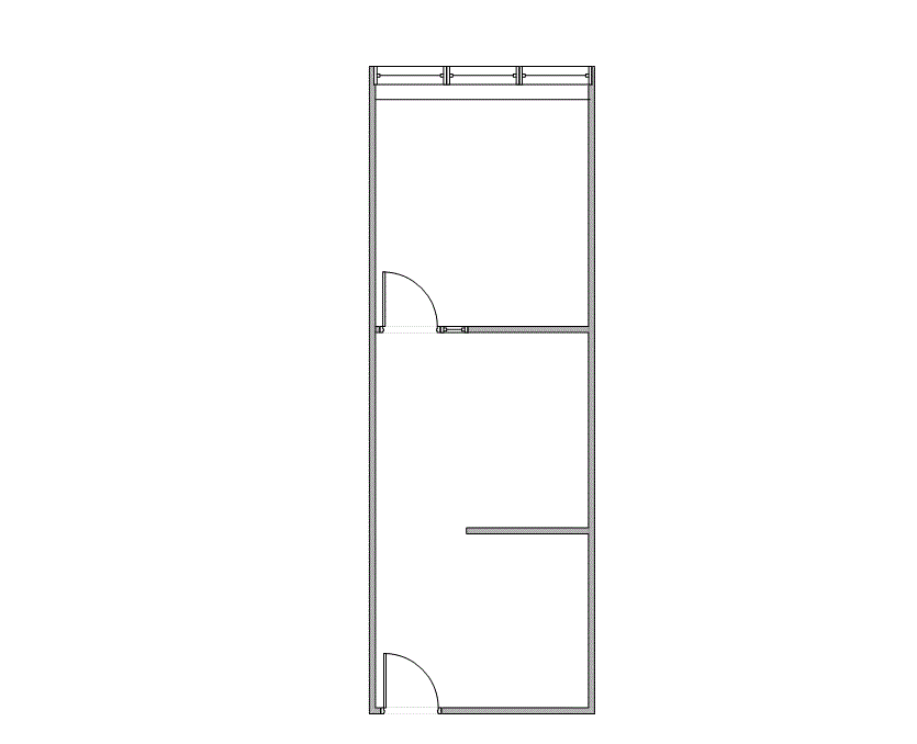 Floor plan of Flexible Office Space for Rent at 4100 Alpha Rd 406