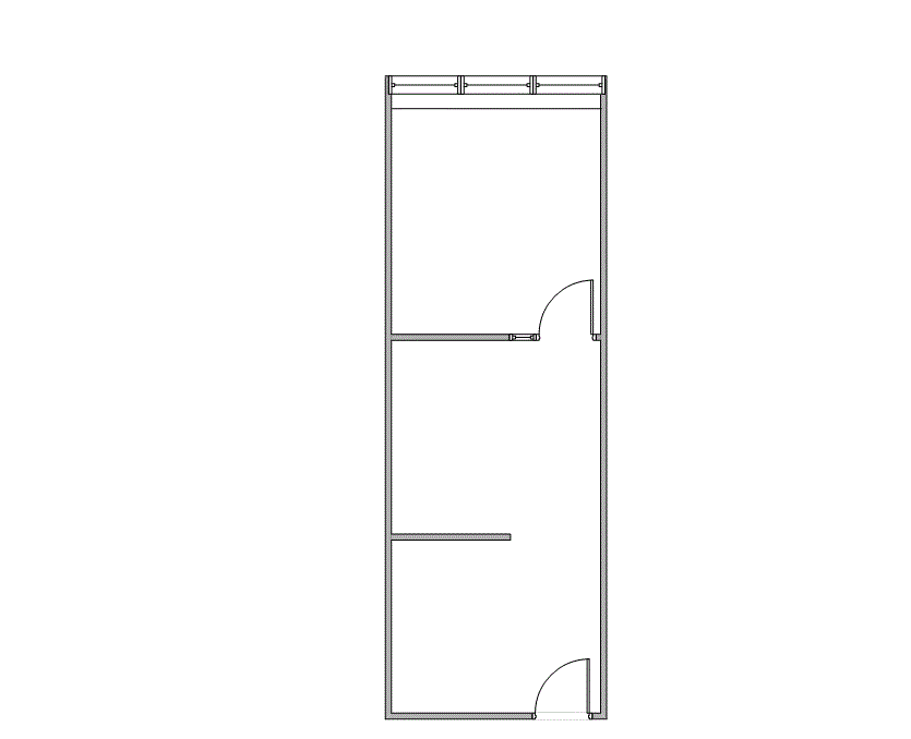 Floor plan of Flexible Office Space for Rent at 4100 Alpha Rd 408