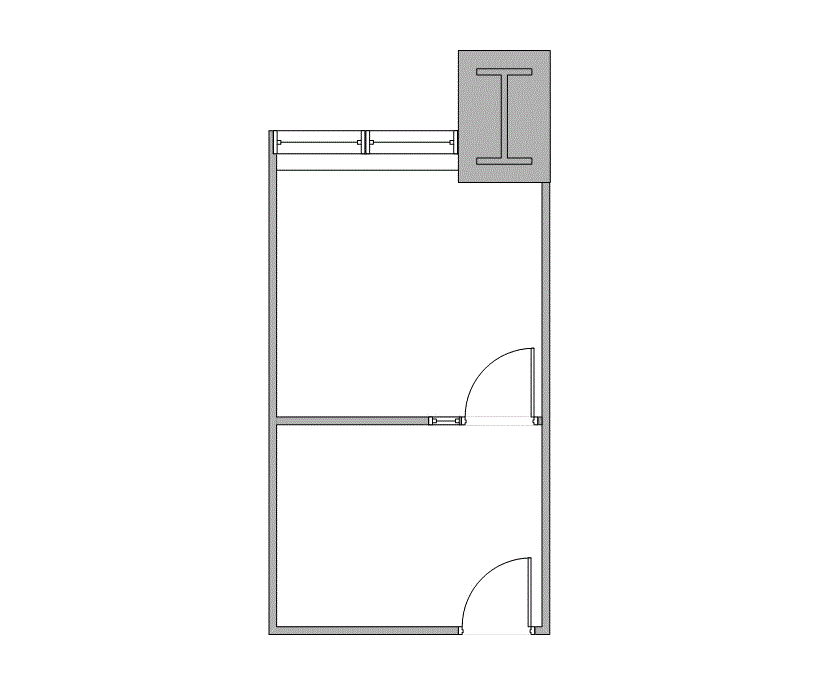 Floor plan of Flexible Office Space for Rent at 4100 Alpha Rd 426