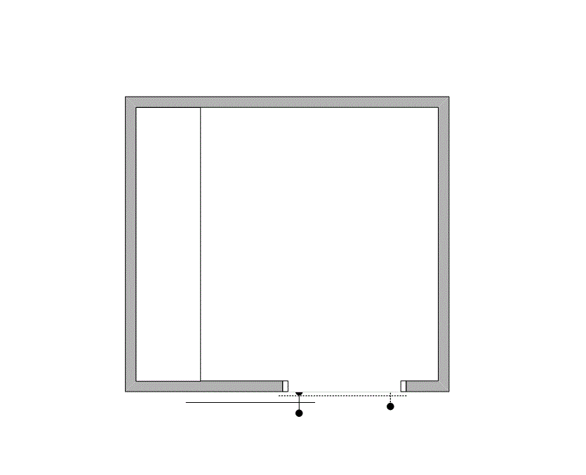 Floor plan of Flexible Office Space for Rent at 4100 Alpha Rd 450