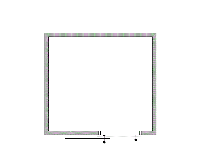 Floor plan of Flexible Office Space for Rent at 4100 Alpha Rd 454