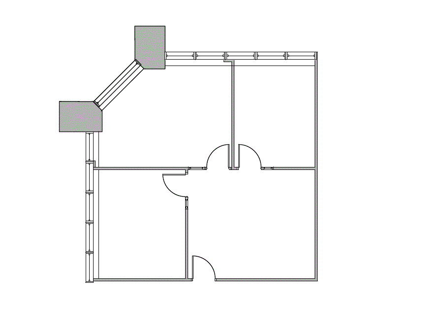 Floor plan of Flexible Office Space for Rent at 4100 Alpha Rd 466