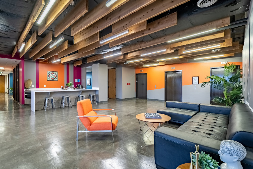 Interior images of Flexible office space at 4101 McEwen 1