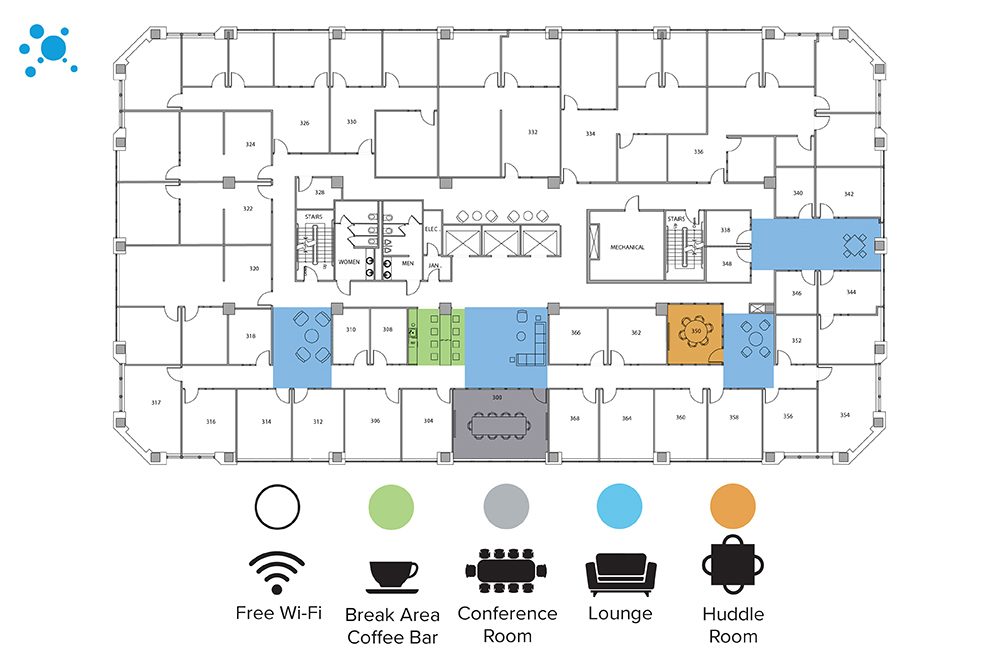 Interior images of Flexible office space at 4101 McEwen 5