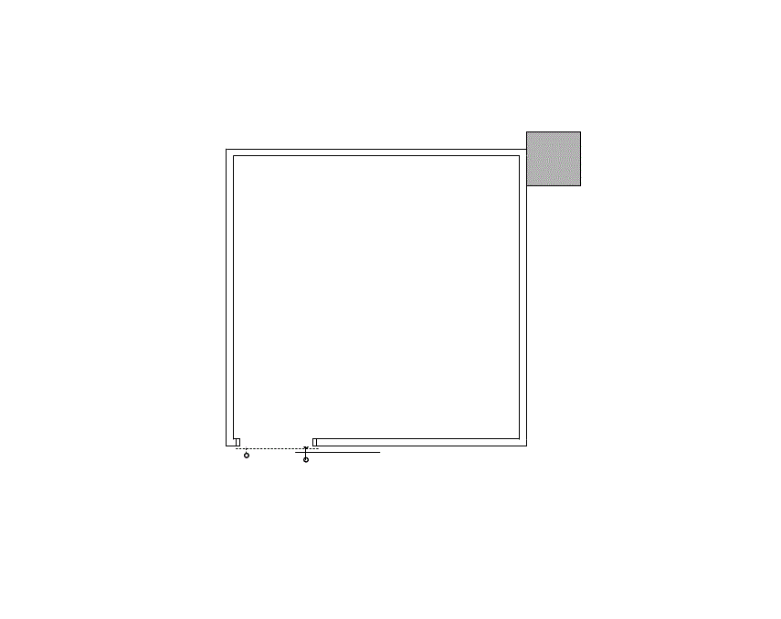 Floor plan of Flexible Office Space for Rent at 4101 McEwen 522