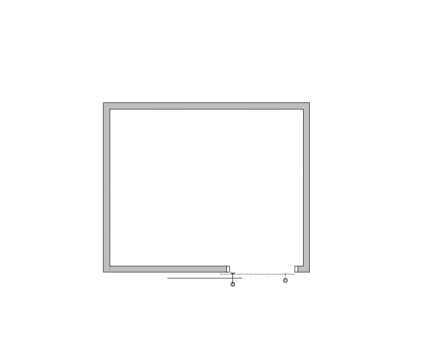 Floor plan of Flexible Office Space for Rent at 4101 McEwen 528