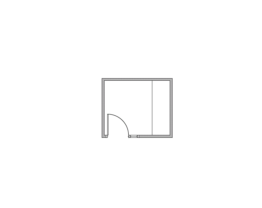 Floor plan of Flexible Office Space for Rent at 2310 Parklake Drive 223