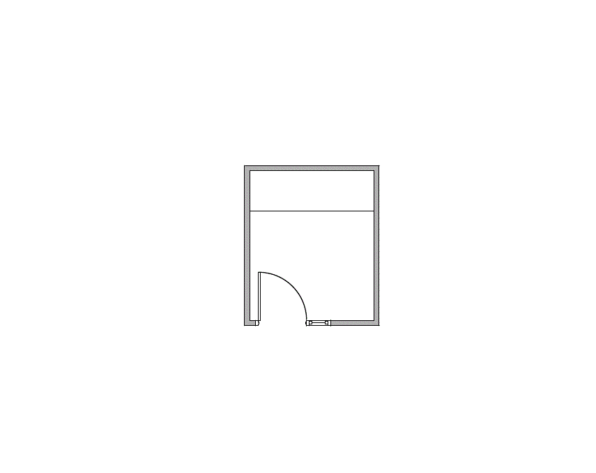 Floor plan of Flexible Office Space for Rent at 2310 Parklake Drive 263