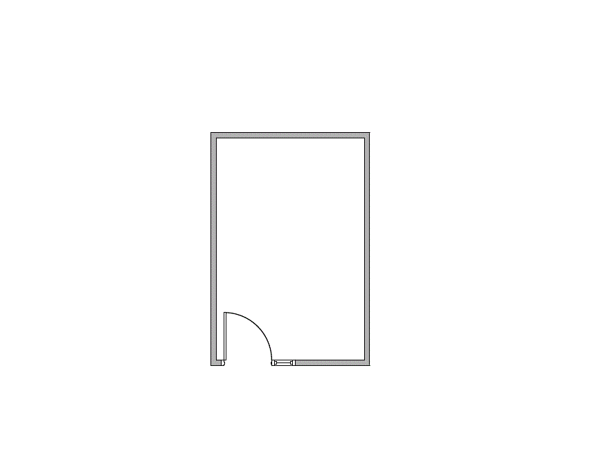 Floor plan of Flexible Office Space for Rent at 2310 Parklake Drive 273