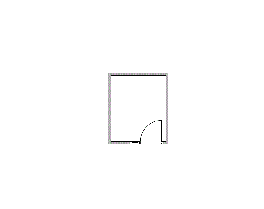 Floor plan of Flexible Office Space for Rent at 2310 Parklake Drive 285